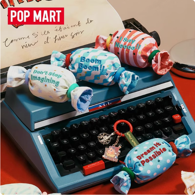 POPMART泡泡玛特123星星人系列迷你包挂件盲盒潮流时尚挂饰礼物