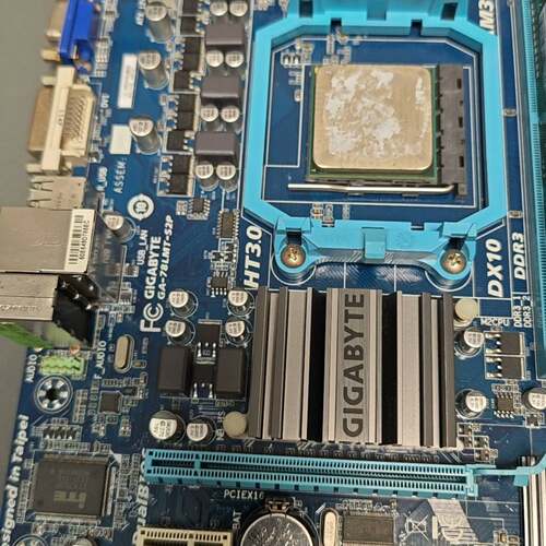 可维修技嘉a78lmt-s2p主板x710cpu套装议价