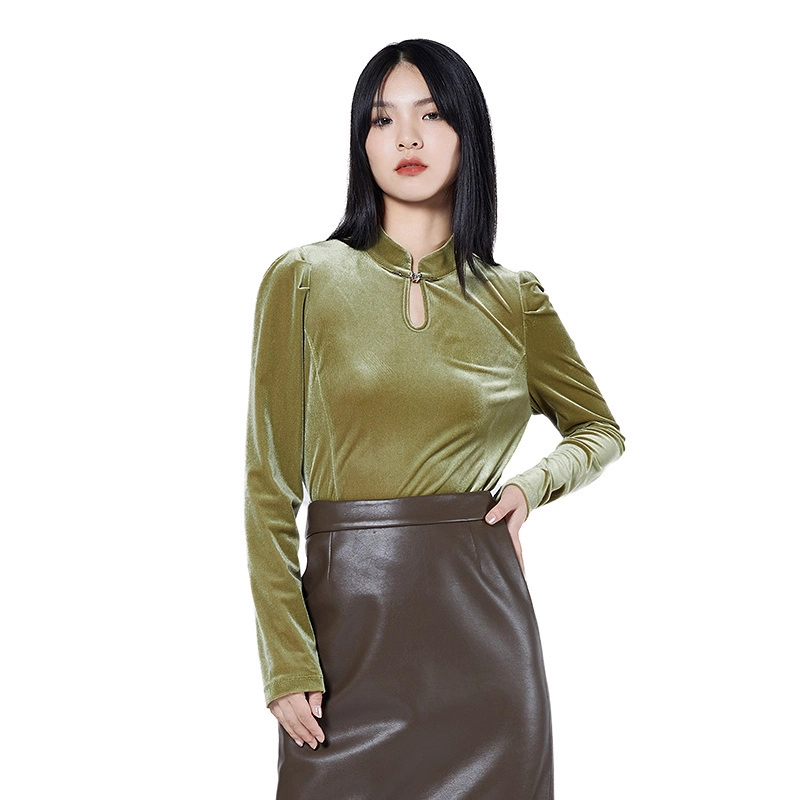 【大粒儿粉丝专享】摩凡冬新款沙砾色衬衫MAX481126