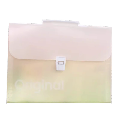 文谷a4手提文件夹试卷袋多层大容量小学生专用手拎式风琴包卷子收纳袋初中生高中生书夹子科目分类试卷夹