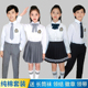儿童演出服中小学生大合唱团男女诗歌朗诵表演服装 幼儿园班服校服