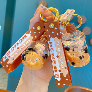 可以玩的小挂件能挂在书包上好看高级感小众女生高颜值钥匙扣挂链