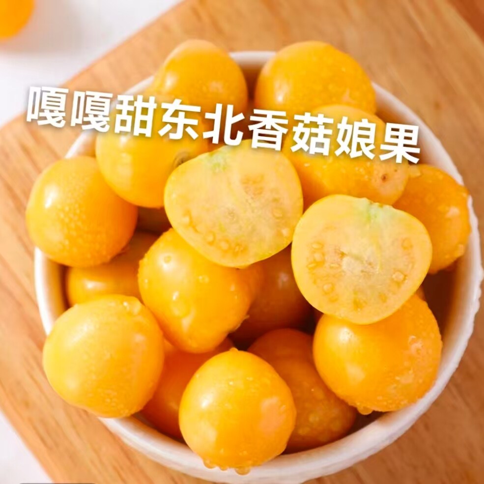 东北大号菇娘果灯笼果黄姑娘现摘菇娘果/灯笼果