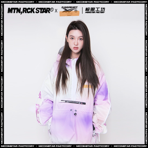 24新款滑雪服保暖情侣防水透气