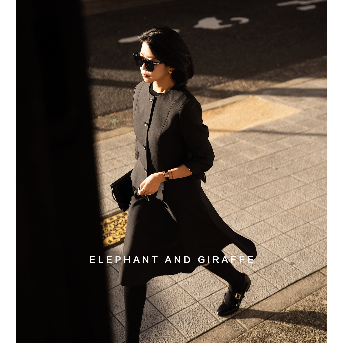 12/10 10:00 黑色圆舞曲 Lady Dior风格经典黑色半裙套装 511201