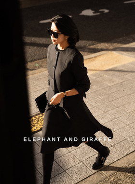 大象和长颈鹿 黑色圆舞曲 Lady Dior风格经典黑色半裙套装 511201