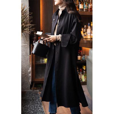 大象和长颈鹿衬衫领连衣裙