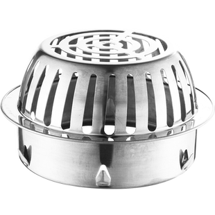 不锈钢地漏天台下水道过滤网50管排水口110管天台防堵雨水斗75pvc