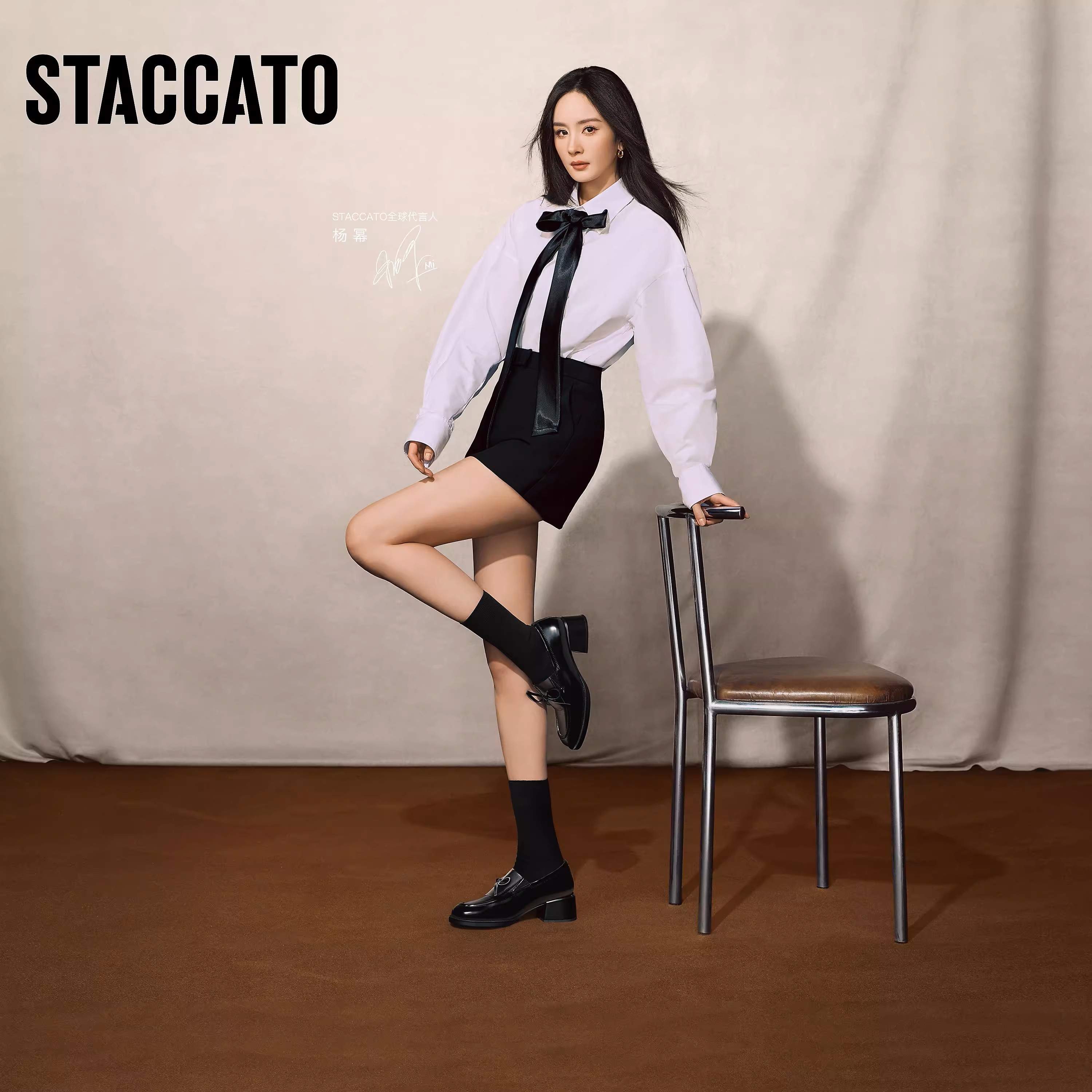 思加图小珍妮英伦风乐福鞋小皮鞋