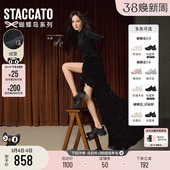 厚底增高芭蕾老爹鞋 蝴蝶岛运动鞋 ECE83AM6 思加图2026新款 杨幂同款