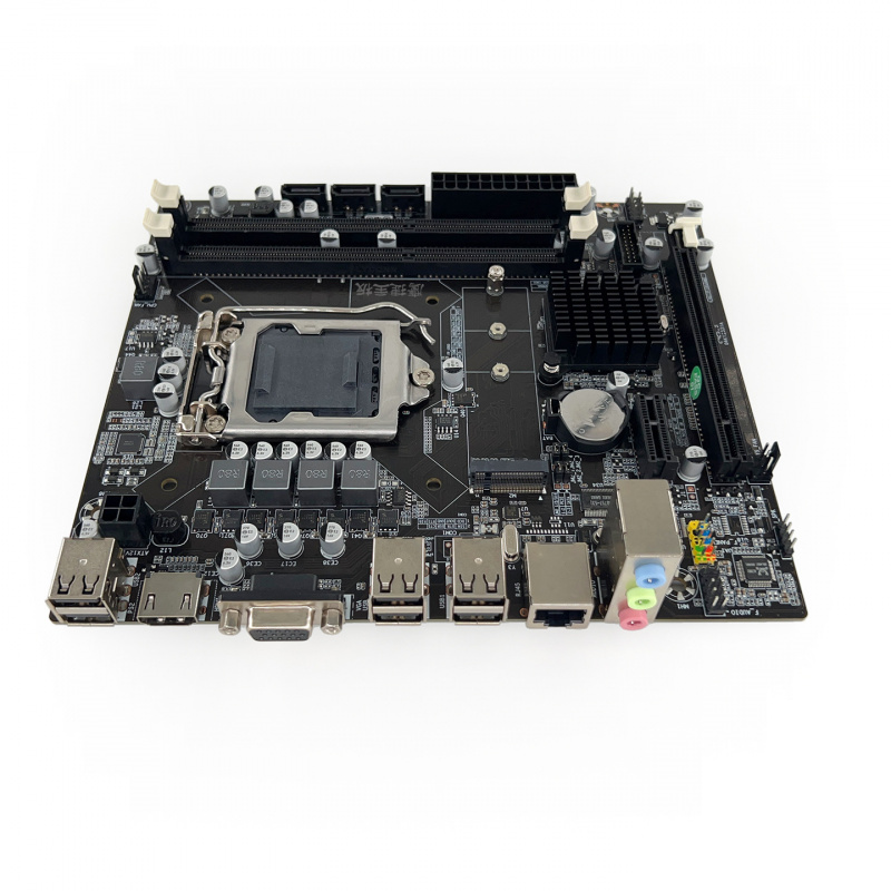 全新鹰捷主板H55 1156针DDR3集成声卡显卡机箱网卡支持i5 i7