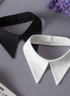 TMP-170白色假领子女士百搭卫衣装饰领秋冬新款毛衣领韩版衬