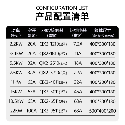 三相 控制电机正反转配电箱 搅拌机卷扬机吊机倒顺开关可逆控制箱