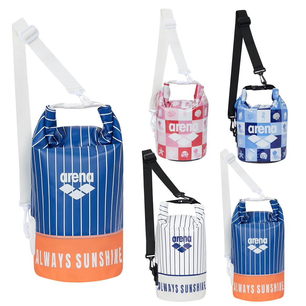 新款ARENA韩国正品代购防水游泳单肩水桶包游泳专用包男女同款