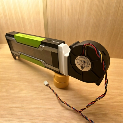 NVIDIA Tesla特斯拉P40 M40 显卡散热涡轮风扇改装9CM