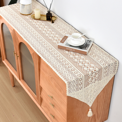 献越桌旗新品促销棉线桌旗