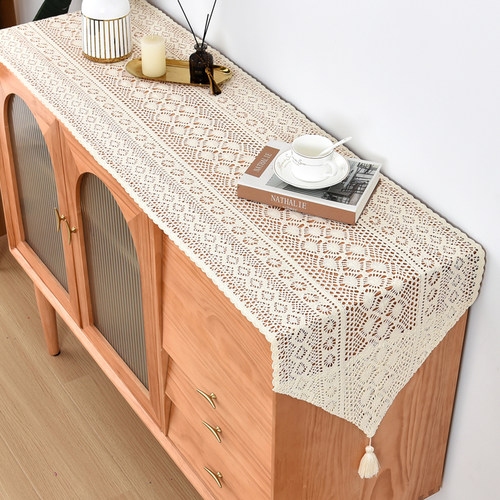 献越桌旗新品促销棉线桌旗