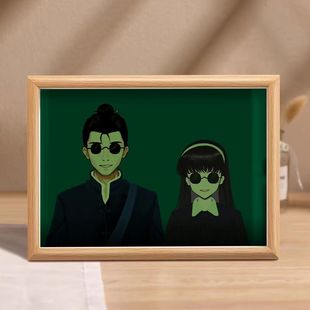 游戏三伏邱芜徐清源周边实木玻璃相框画框桌面摆台装饰摆件送朋友