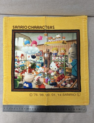 Hellokitty中古稀有2014年场景大毛巾全新