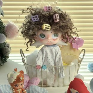 Zsiga二代姜饼人1/8可动人偶毛绒嘎子姐潮玩玩具可爱波点卫衣娃衣