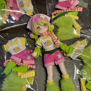 O.b.11自由主张bjd蜗牛齿轮娃衣bjd米甜12分娃衣多巴胺娃衣