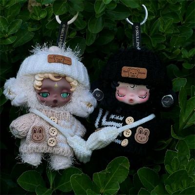 skullPANDA娃衣不眠剧场光织园SP娃衣冬季手工钩织毛衣换装着替