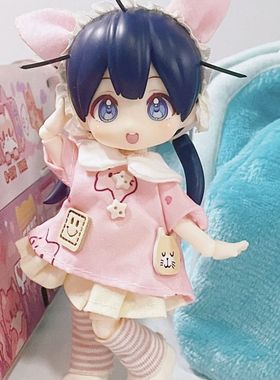 ob11娃衣17厘米娃娃YMY-gsc修勾棉糖兽仔8分12分bjd素体衣服全套