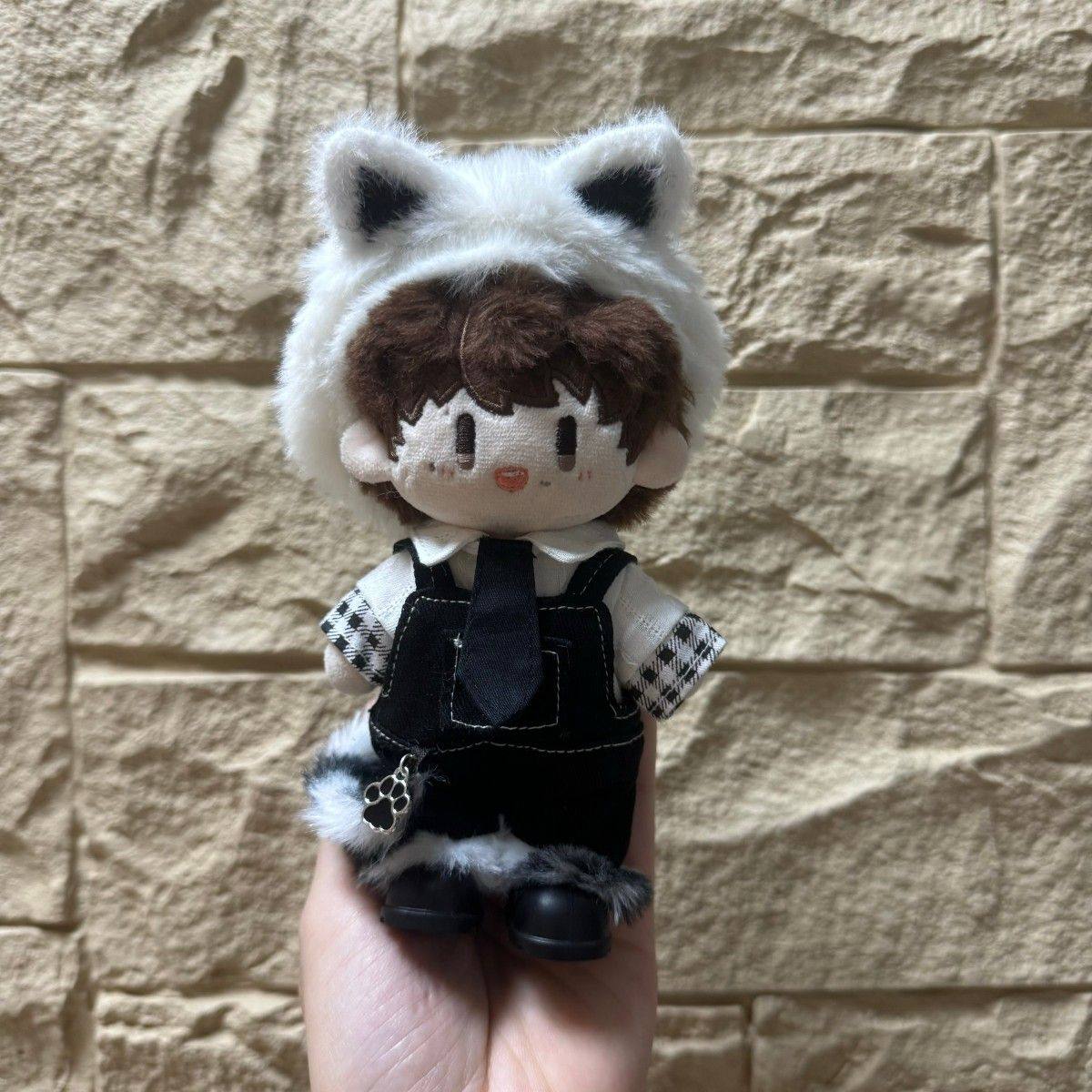 (仅娃衣)15cm周可可娃衣明星周边周深属性演唱会同款小奶猫娃衣,模玩/动漫/周边/娃圈三坑/桌游,棉花娃娃/毛绒玩具娃衣,淘宝优惠券,粉丝福利购,淘宝优惠卷
