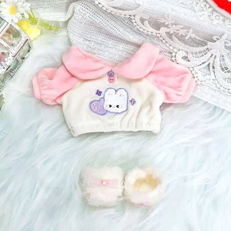 贴贴里棉花娃娃20cm女男娃蓝色系卫衣爬爬服衣服,模玩/动漫/周边/娃圈三坑/桌游,棉花娃娃/毛绒玩具娃衣,淘宝优惠券,粉丝福利购,淘宝优惠卷