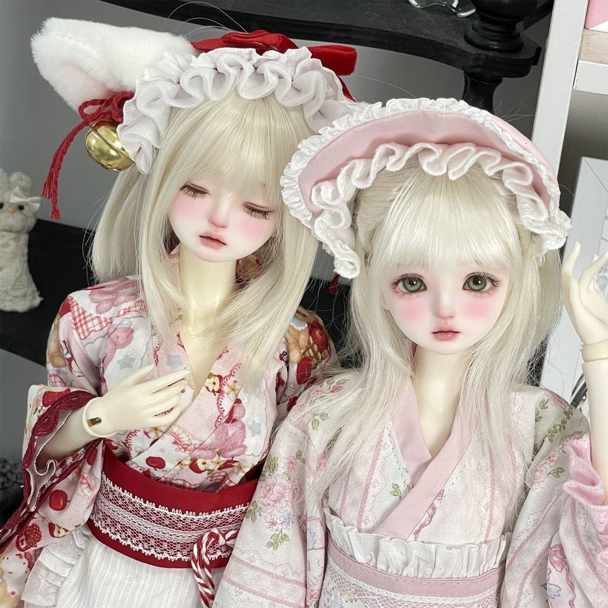 四分娃衣bjd和服大四衣服可爱套装古早BJD昭和萌系普四全款现货图片