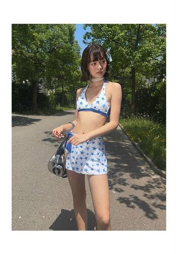2025新款泳衣女比基尼分体性感纯欲风辣妹度假泡温泉沙滩泳装