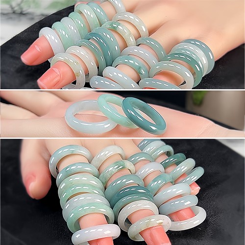 翡翠玉戒指缅甸指环盲盒特价戒圈