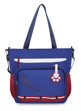 新款小学生书包女大容量单肩包初中生高中生补习袋手提包