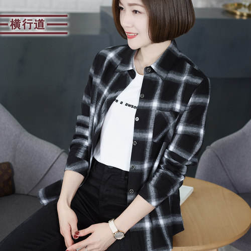 横行道纯棉宽松衣服港风长袖