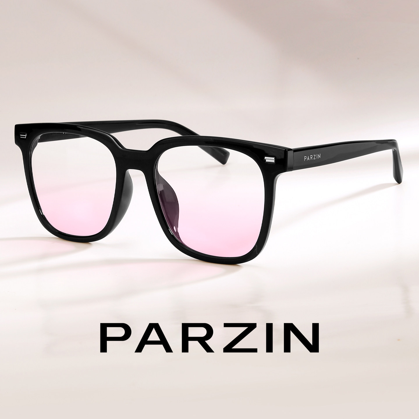 帕森腮红太阳镜女方框渐变素颜显白防紫外线高级感墨镜PZ31129