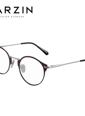 帕森复古眼镜架男女时尚修脸金属眼镜框可配近视平光镜PZ15713