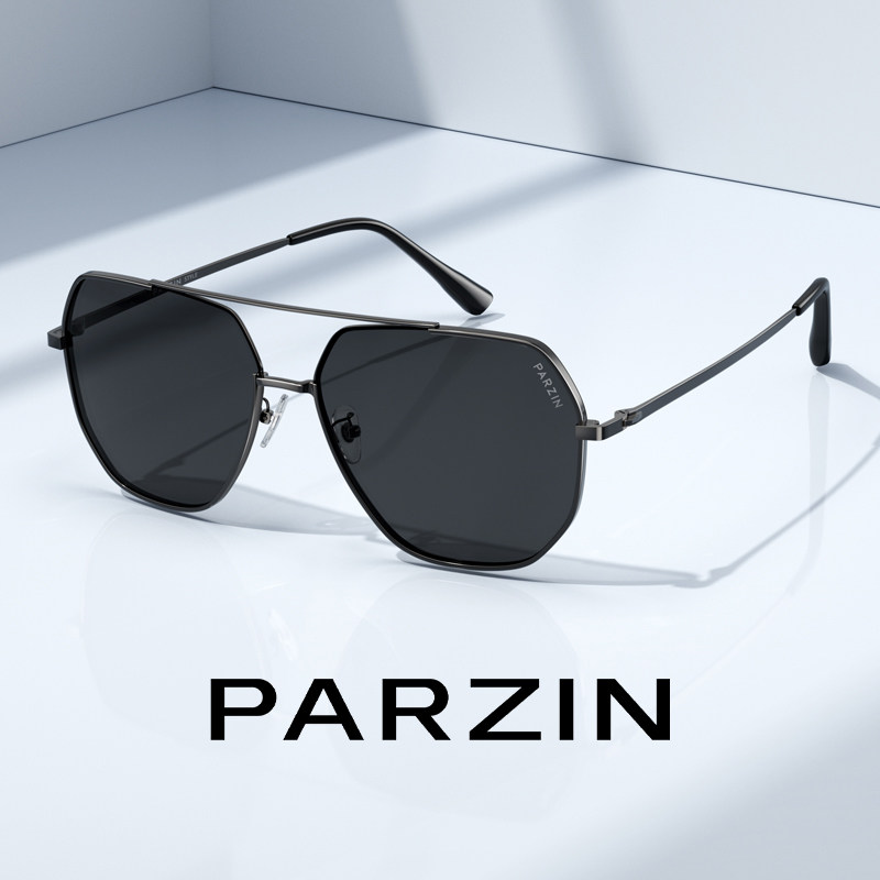 帕森太阳镜男士金属偏光司机开车驾驶镜遮阳墨镜潮防紫外线PZ827