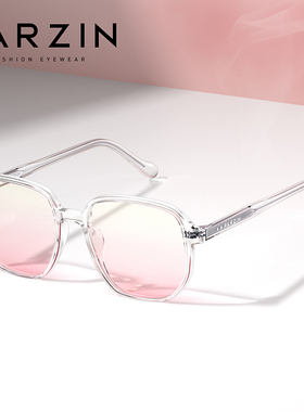 帕森腮红太阳镜女 时尚美颜彩色透明框潮街拍墨镜防紫外线PZ15815