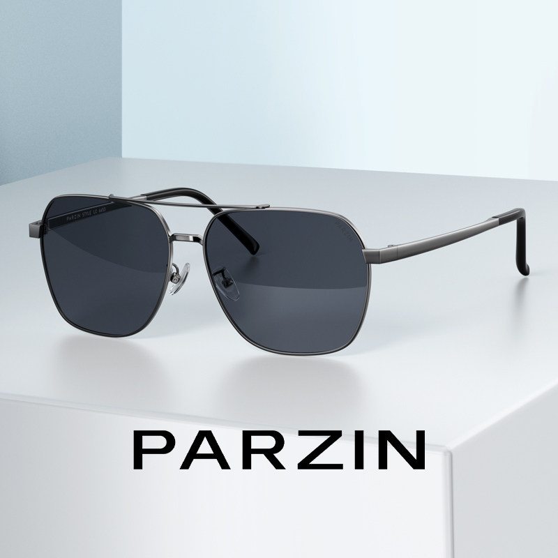 帕森偏光太阳镜男时尚多边形司机开车驾驶防紫外线强光墨镜PZ665