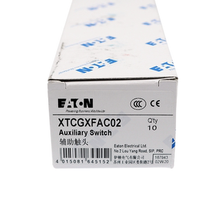 伊顿(EATON)接触器附件顶部安装辅助触点 XTCGXFAC02 2常闭