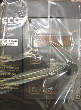TECO台安变频器N310-20P5-HXC  220V 0.4kW