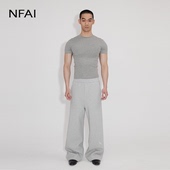 25SS 训练卫裤 直筒廓形 NFAI 堆积不踩 轻薄舒适