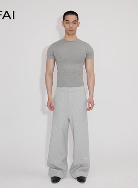 NFAI 25SS 训练卫裤 直筒廓形/堆积不踩/轻薄舒适