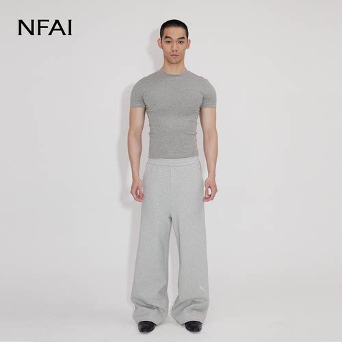 NFAI 25SS 训练卫裤 直筒廓形/堆积不踩/轻薄舒适