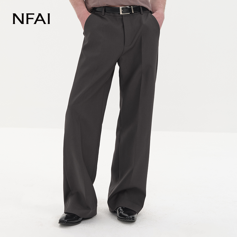 NFAI 26SS 直筒羊毛西裤 特调版型/利落挺阔/抗皱免烫