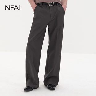 直筒羊毛西裤 26SS NFAI 限时48小时495