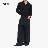 阔肩版 NFAI 型 磁吸开合 立体廓形 Power 翻领Polo