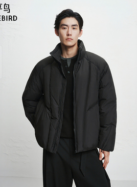 【商场同款】太平鸟男装羽绒服25冬季新款宽松面包服 B2ACF4D07