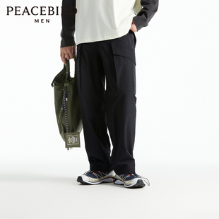 秋季 新款 大口袋工装 男休闲裤 太平鸟男装 裤 B2GLD3301 潮流户外