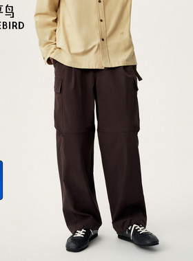 太平鸟男装 Personal Best By PEACEBIRD专柜工装长裤 B2GLG1367